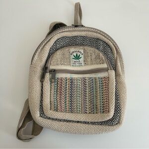 San Diego Hemp Beach Mini Backpack Nepal